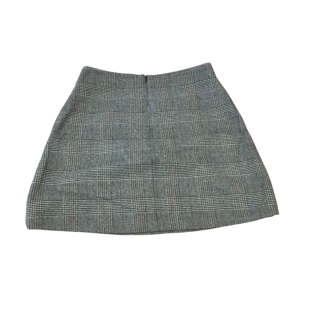 Wilfred aritzia Plaid Mini Skirt Wool Cashmere Preppy Schoolcore 8 runs like 6 - Picture 4 of 11